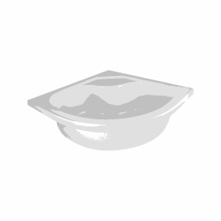 Душовий піддон Lidz KAPIELKA ST80x80x41 см з панеллю
