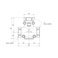 Антиконденсаційний клапан Icma 1" 60°C №133