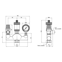 Група безпеки котла SD Plus 1" SD290