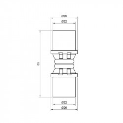 Муфта прес Icma 20 №400
