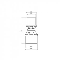 Муфта прес Icma 26х20 №400