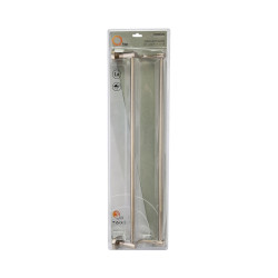 Тримач для рушника Qtap Liberty подвійний 605 мм QTLIBANT1148 Antic Bronze