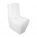 Унітаз-компакт Qtap Crow безобідковий з сідінням Soft-close QT05222170W