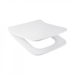 Сидіння для унітаза Qtap (Crow) з мікроліфтом Slim QT0599SC2170W