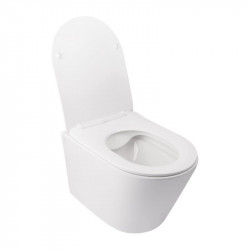 Набір Qtap інсталяція 3 в 1 Nest QT0133M425 з панеллю змиву квадратною QT0111M06028CRM + унітаз з сидінням Swan QT16335178W