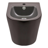 Біде підвісне Qtap Scorpio 515x360x345 Matt black QT1455053FMB