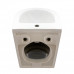 Біде підвісне Qtap Robin 495х370х325 White QT1355046FW