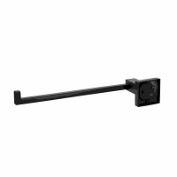 Тримач для рушника Qtap Crow 262 мм QTDRZAK7101103B Black (Drzak)
