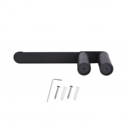 Тримач для туалетного паперу Qtap Scorpio QTDRZAK2002103B Black (Drzak)