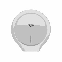 Тримач для туалетного паперу Qtap Pohodli 270 мм QTDP100SP White/Grey (Drzak)
