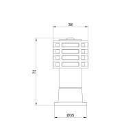 Кріплення для підвісного унітаза та біде Qtap Fix HT-02 QT066HT02W