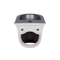 Біде підвісне Qtap Virgo 485х345х365 Matt black QT1855051FMB