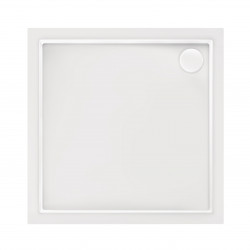 Душовий піддон Qtap Tern 301112 100x100x12 см + сифон