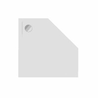 Душовий піддон Qtap Diamond 309912 90x90x12 см + сифон