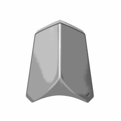 Сушарка для рук Qtap Dart настінна QT171GR42920 Grey