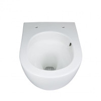 Унітаз підвісний Qtap Robin Mew безобідковий з сидінням Soft-close QT1333046EUQW