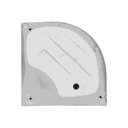 Душовий піддон Lidz KAPIELKA ST80x80x41 см з панеллю