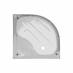 Душовий піддон Lidz KAPIELKA ST90x90x41