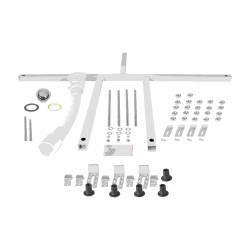 Душовий піддон Lidz KAPIELKA ST80x80x26 з панеллю