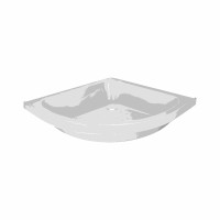 Душовий піддон Lidz KAPIELKA ST80x80x26 з панеллю