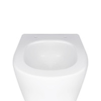 Унітаз підвісний Qtap Swan безободковий Ultra Quiet з сидінням Soft-close QT16335179W