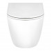 Унітаз підвісний Qtap Scorpio безободковий Ultra Quiet з сидінням Soft-close QT1433053EUQW