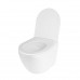 Унітаз підвісний Qtap Jay безободковий Ultra Quiet з сидінням Soft-close QT07335177W
