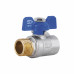 Кран кульовий SD Plus 1\2" ВЗ для води (метелик) SD607W15