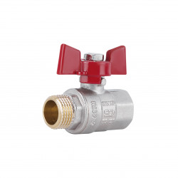Кран кульовий SD Plus 1\2" ВЗ для води (метелик) SD607NW15PN40