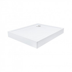 Душовий піддон Qtap Tern 301812C 100x80x12 см + сифон