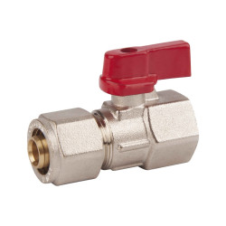 Кран кульовий 20 * 3/4" внутрішня Forte