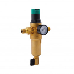 Фільтр самопромивний SD Forte 1/2 "з редуктором для горячої води SF128W15H