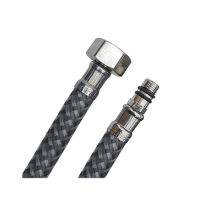 Шланг для води в нейлоновому оплетенні 80см M10 SmartFlex