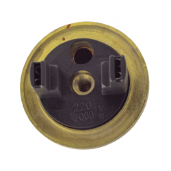 Тен фланцевий SHS 2000W гнутий М6 (15187)