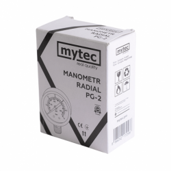 Манометр 1/4 нижня підключка 6 бар Mytec
