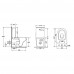 Унітаз-компакт Qtap Stork безобідковий з сідінням Soft-close QT15222178W