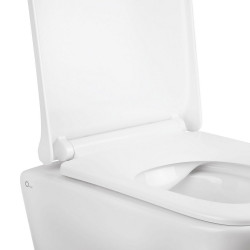Набір Qtap інсталяція 3 в 1 Nest QT0133M425 з панеллю змиву круглою QT0111M11112CRM + унітаз з сидінням Tern QT1733052ERW