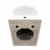 Біде підвісне Qtap Robin 495х370х325 White QT1355046FW