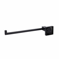 Тримач для рушника Qtap Crow 262 мм QTDRZAK7101103B Black (Drzak)