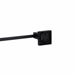 Тримач для рушника Qtap Crow 590 мм QTDRZAK7201103B Black (Drzak)