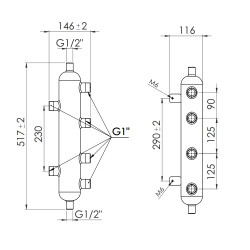 Гідрострілка SD Forte 1" 75 кВт SF29375
