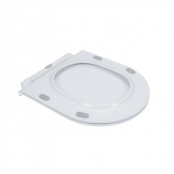 Унітаз-компакт Qtap Presto безобідковий з сідінням Soft-close QT24221217AW