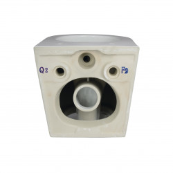 Унітаз підвісний Qtap Robin Mew безобідковий з сидінням Soft-close QT1333046EUQW