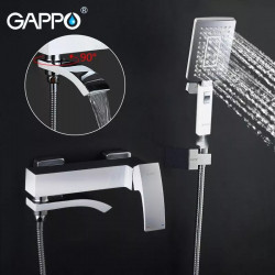 Змішувач для ванної Gappo G3207-8 з пласким аератором