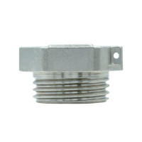 Заглушка 1 1/4" зовнішня RAFTEC