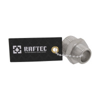 Ніпель 1/2" зовнішня * 3/8" зовнішня RAFTEC