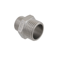Ніпель 1/2" зовнішня * 3/8" зовнішня RAFTEC