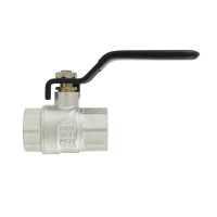 Кран кульовий 1/2" внутрішня * 1/2" внутрішня ричаг RAFTEC BLACK