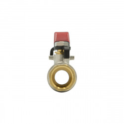 Кран кульовий 1/2" внутрішня * 1/2" внутрішня RAFTEC червона ручка