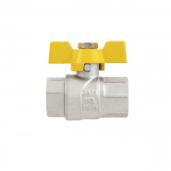 Кран кульовий 1/2" внутрішня * 1/2" внутрішня ГАЗ RAFTEC